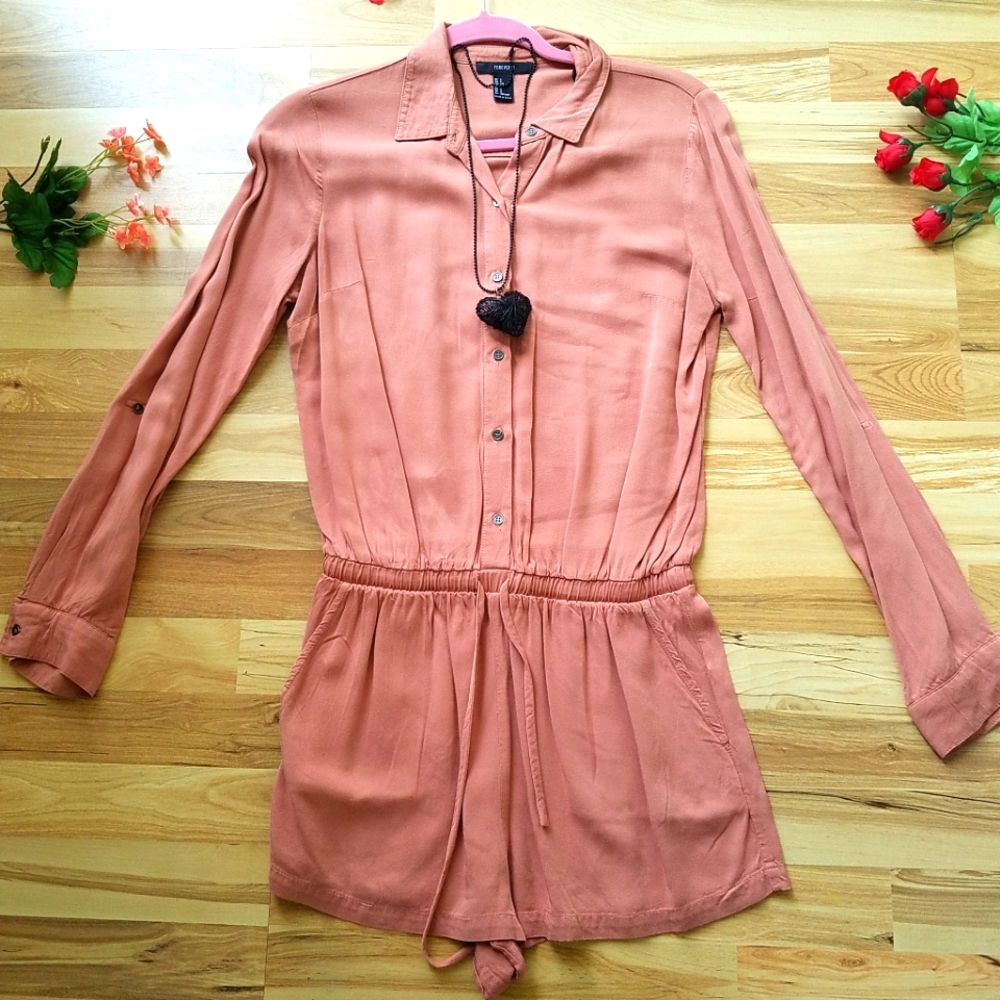 $15 Forever 21 Long Sleeve Romper